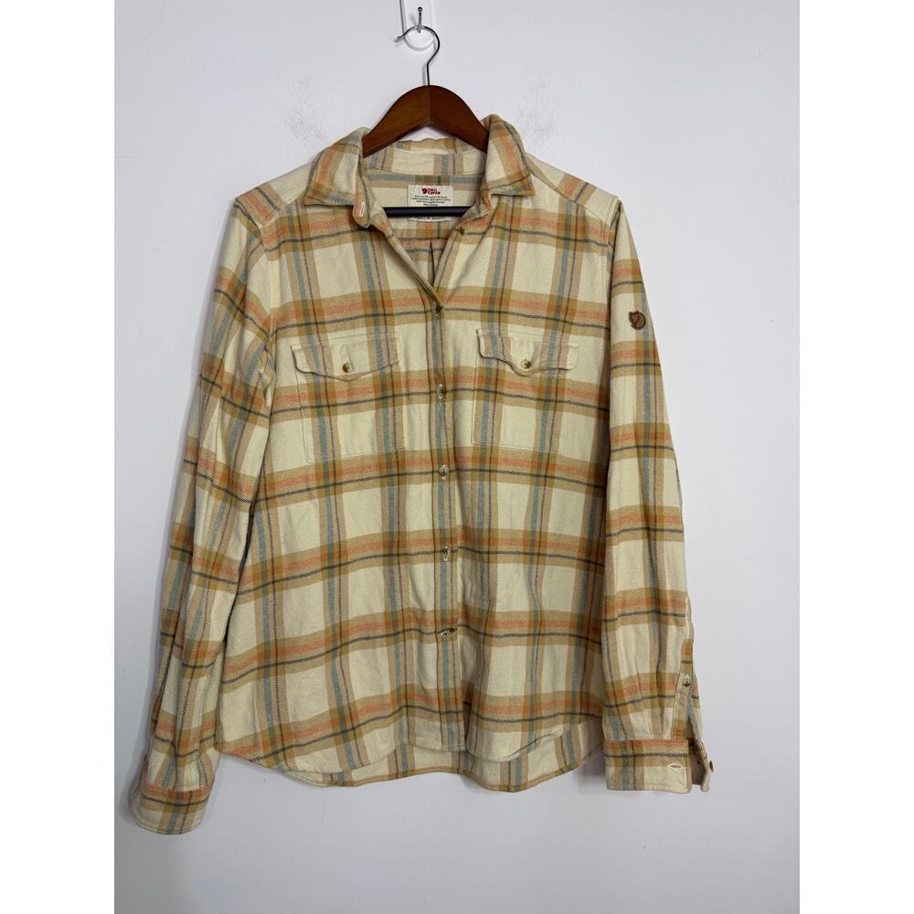 Fjällräven Women's Övik Heavy Flannel Shirt Size Medium - Picture 3 of 9